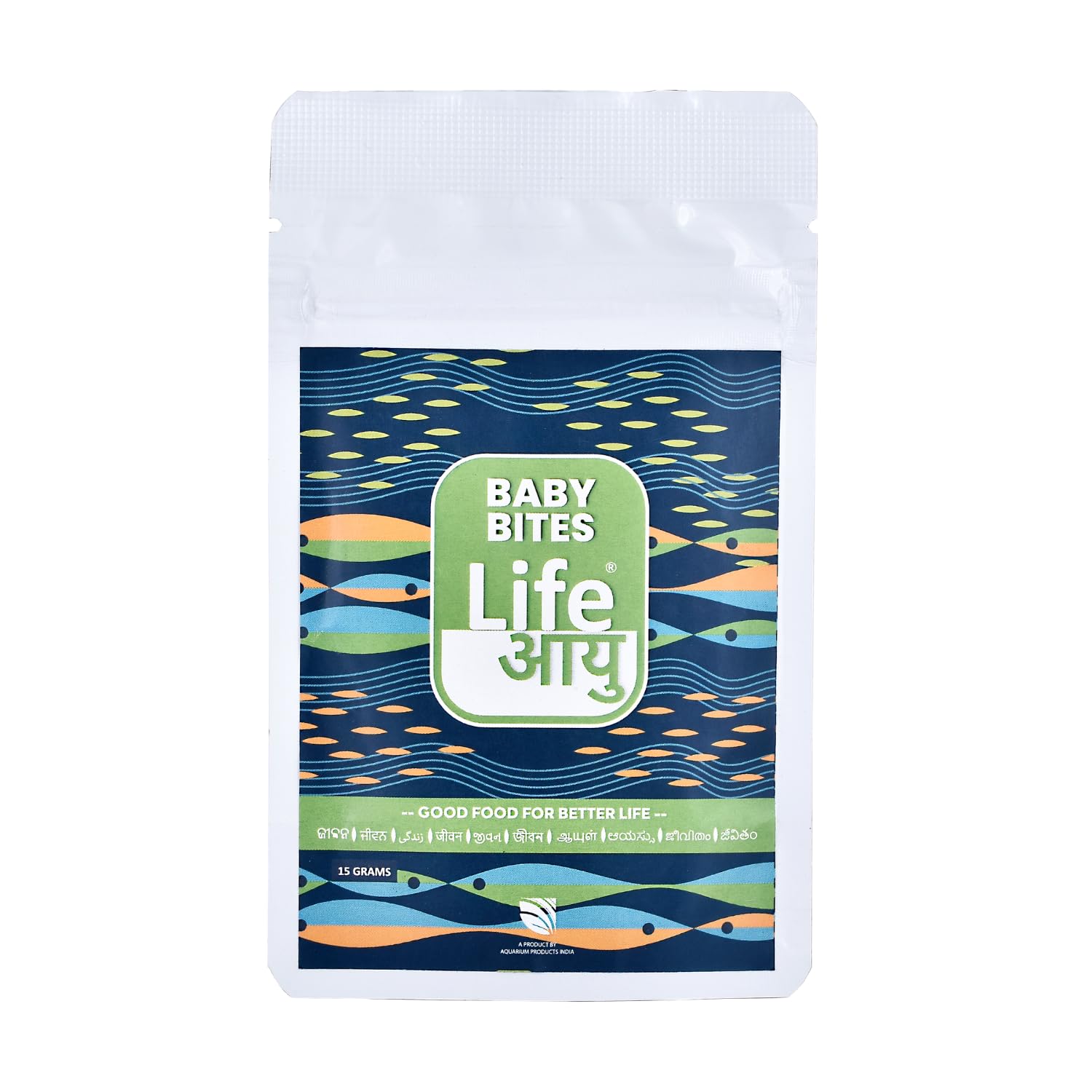 Life AAYU Baby Bites Fish Food | Superfood for Fry & Baby Fish Growth | (15 GMS)