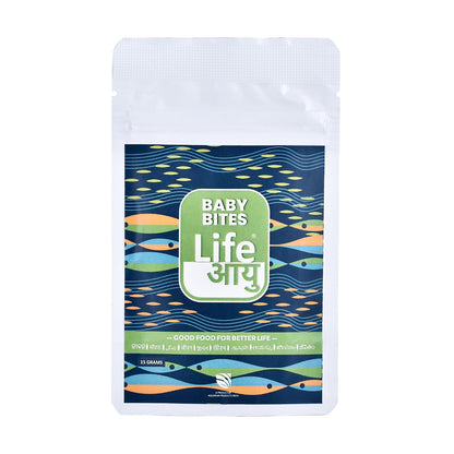 Life AAYU Baby Bites Fish Food | Superfood for Fry & Baby Fish Growth | (15 GMS)