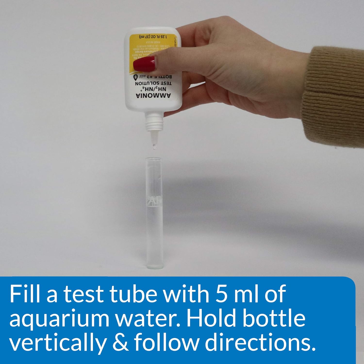API Ammonia Test Kit for Aquarium, 1 Piece