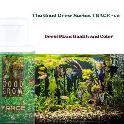 The Good Grow Series TRACE +ve | Boost Plant Health and Color | Promotes the Health, Growth, and Vibrant Coloration of your Aquatic Plants (50 ml)