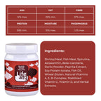 Life AAYU Bloodworm Fish Food | Ayurvedic Based Pellets | (45 GMS)