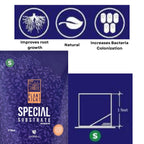 The Plant Right Series Special Substrate | Vibrant Aquatic Plants | The Ultimate Solution for Aquascaping Enthusiasts (2 L - Small)