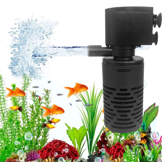 SOBO Amory Aquarium Internal Filter WP-1200 F Corner (Mechanical Filtration for Salt Water and Fresh)
