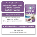 SF+ Bros Pet Dog Food | Pack of 12 | Natural Food for Dogs | Enhanced with Vitamins, Minerals and Other Nutrients (80gms, Chicken and Liver)