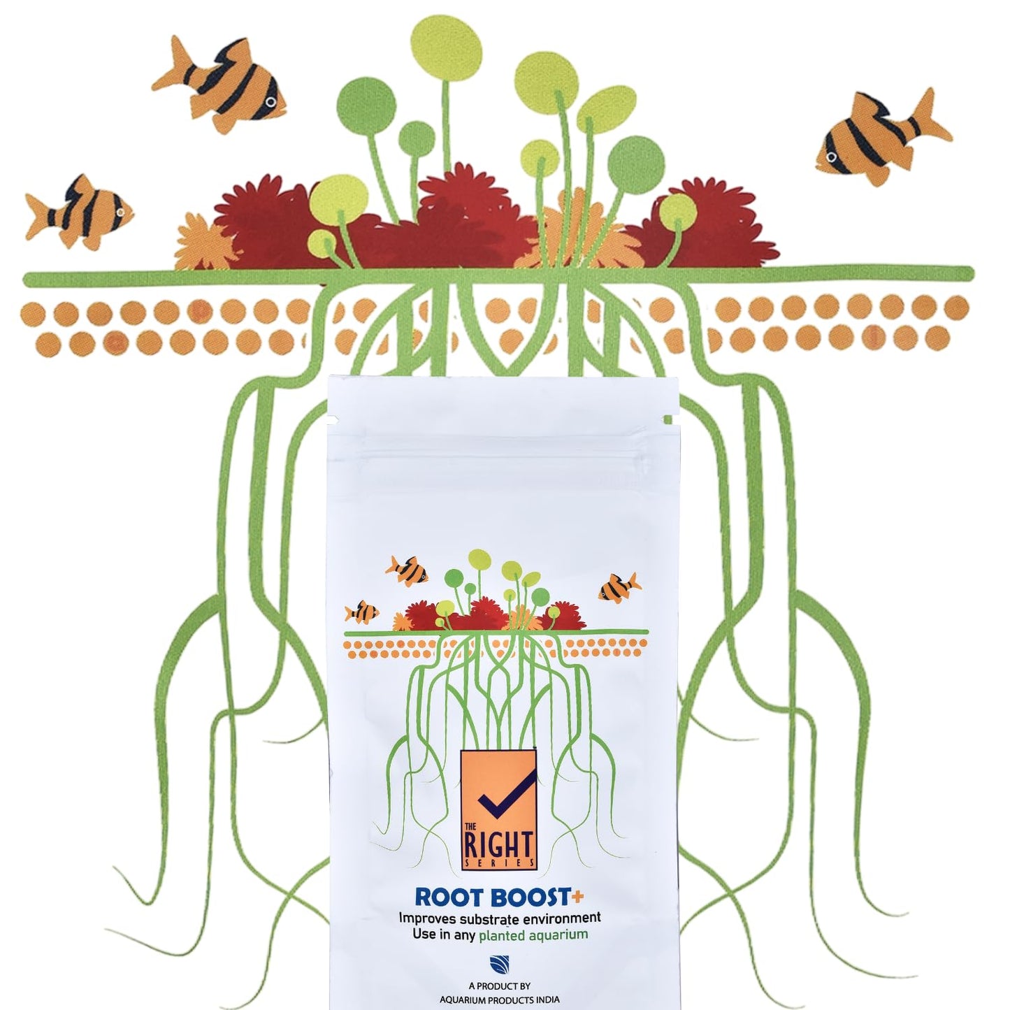 The Plant Right Series Root Boost + | Enhance Plant Growth and Root Development | (18 gms)