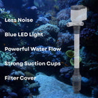 S0B0 AQ-1058 Power Head for Aquarium FIsh Tank | Powerful Water Circulation for Strong and Consistent Flow | Ideal for Marine and Fresh Water | Power: 30W | F.Max: 2200L/H | Original from Tunai Store