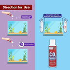 Sunken Garden CO2 Booster 100ml Liquid CO2 Boost | Plant-Safe Liquid Carbon Supplement | Enhances Growth, Color & Nutrient Absorption | No Nitrates or Phosphates