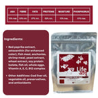 Life AAYU Breeder Value Pack Premium Fish Food | Ideal Choice for Keeping Your Fish Healthy (1 KG, Medium Bits)