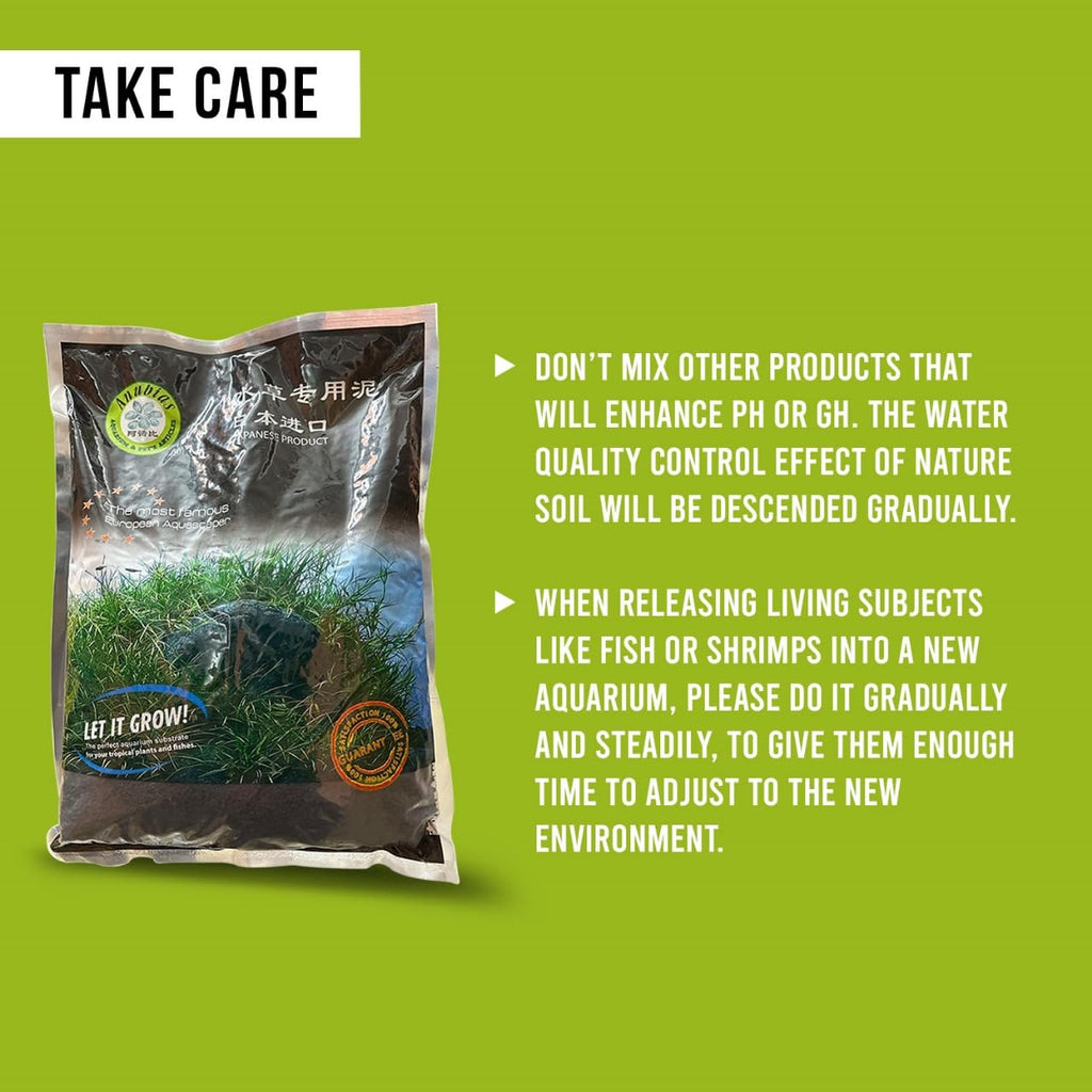ANUBIAS Japanese Black Soil Substrate for Aquarium (Original Imported from Tunai Store) Perfect for Both Plants, Fish, & Shrimps. Paludarium & Tropical Terrarium (Black Soil, 3L)
