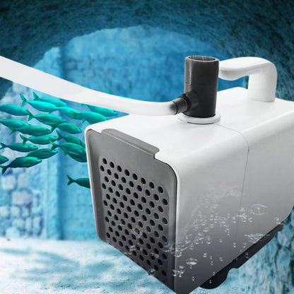 S0B0 AQ-500 Submersible Water Pump for Aquarium Fish Tank| Energy Saving & Environmental Friendly | For Marine & Fresh Water Aquariums | Power: 6W | F.Max: 500L/H | Original from Tunai Store