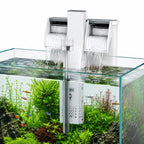 Sunsun Xiaoli New Premium XBA Series Water Fall Style Hang On Filter with Surface Skimmer (XBA-500)