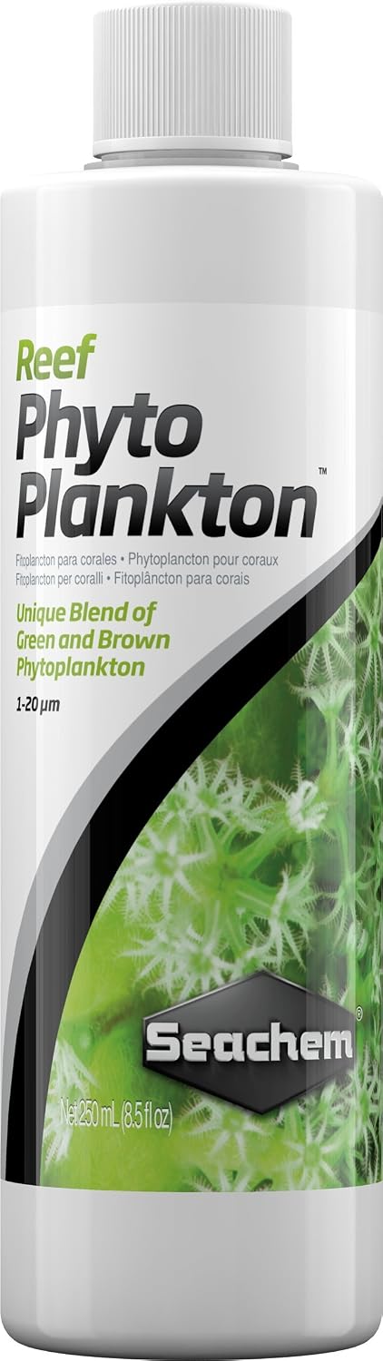 Seachem Reef Phyto Plankton Aquarium Coral Fish Food, 250 ml