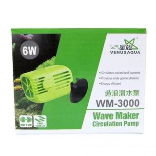 VENUS AQUA WM-Series Wave Maker for Marine and Salt Water Aquarium (WM-3000, Flow - 3000L/Hour)