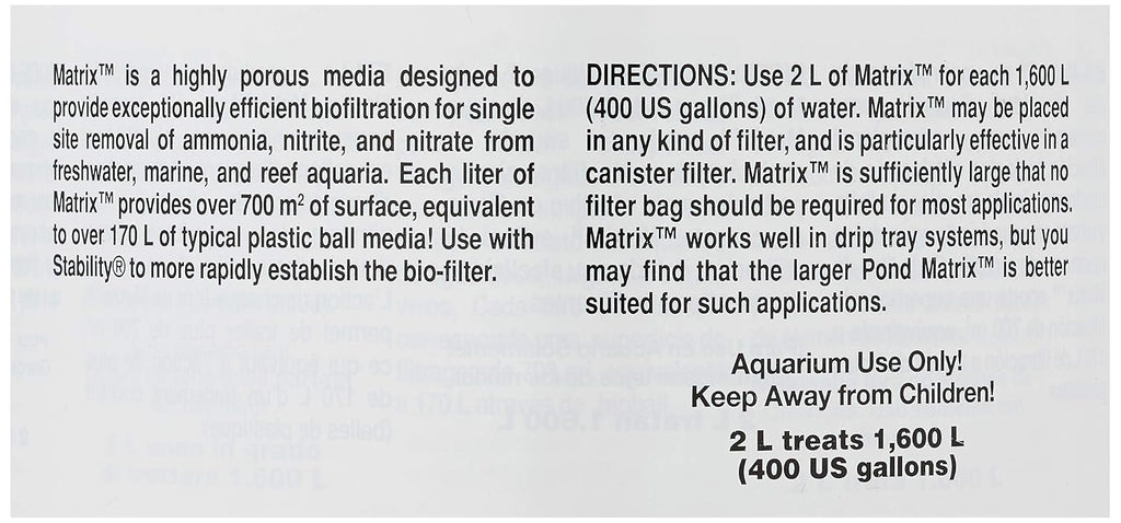 Seachem Matrix, 2 L
