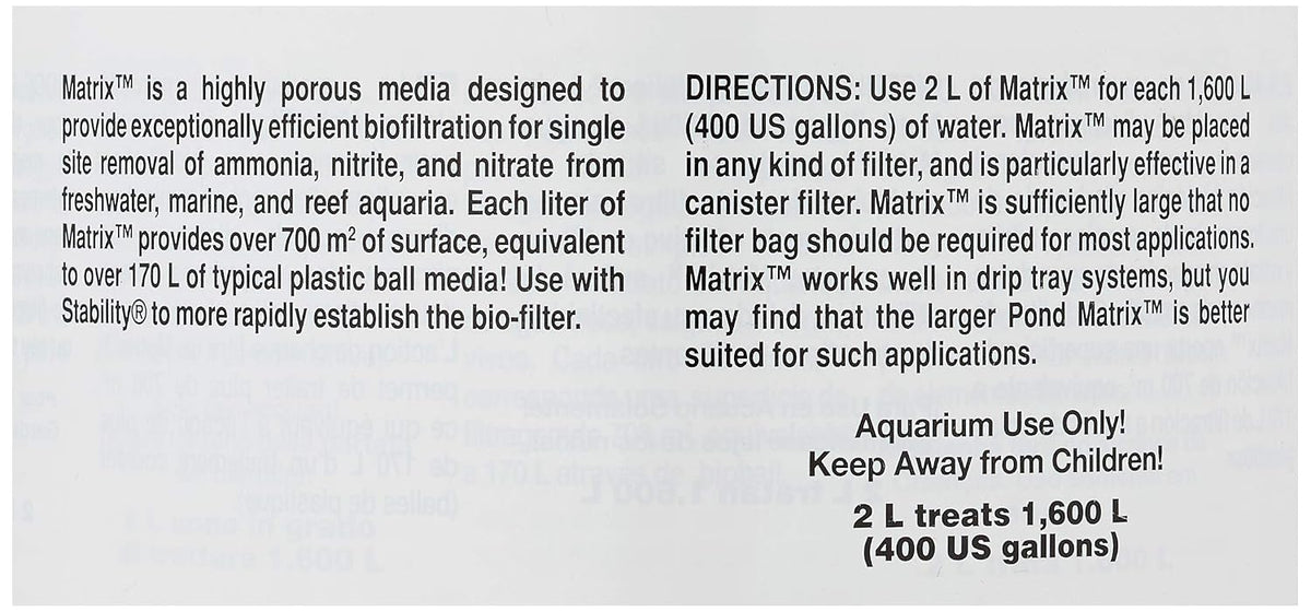 Seachem Matrix, 2 L