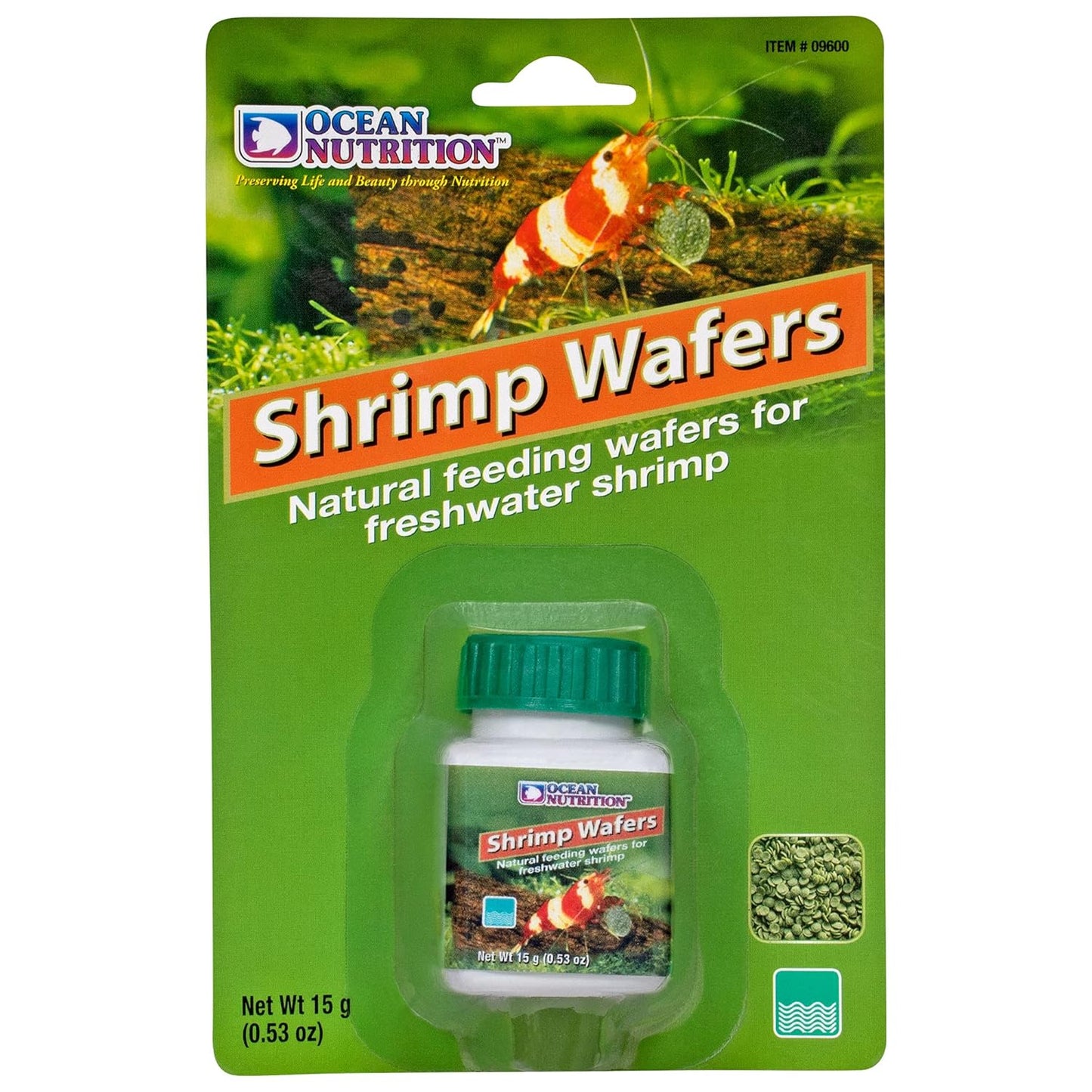 Ocean Nutrition Shrimp wafers 15 Gm,All Life Stages