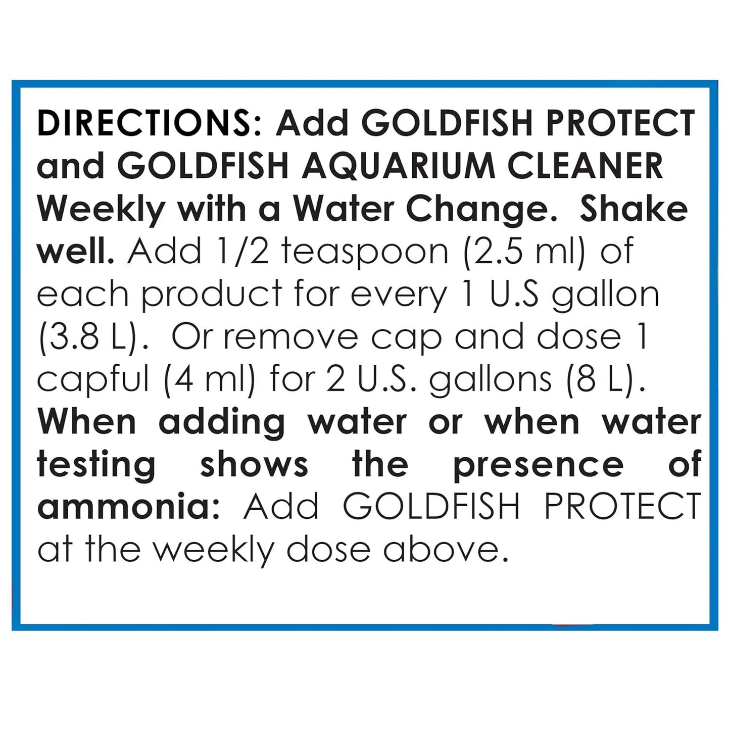 API Goldfish Care Pack Aquarium Water Conditioner 1.25-Ounce Bottle