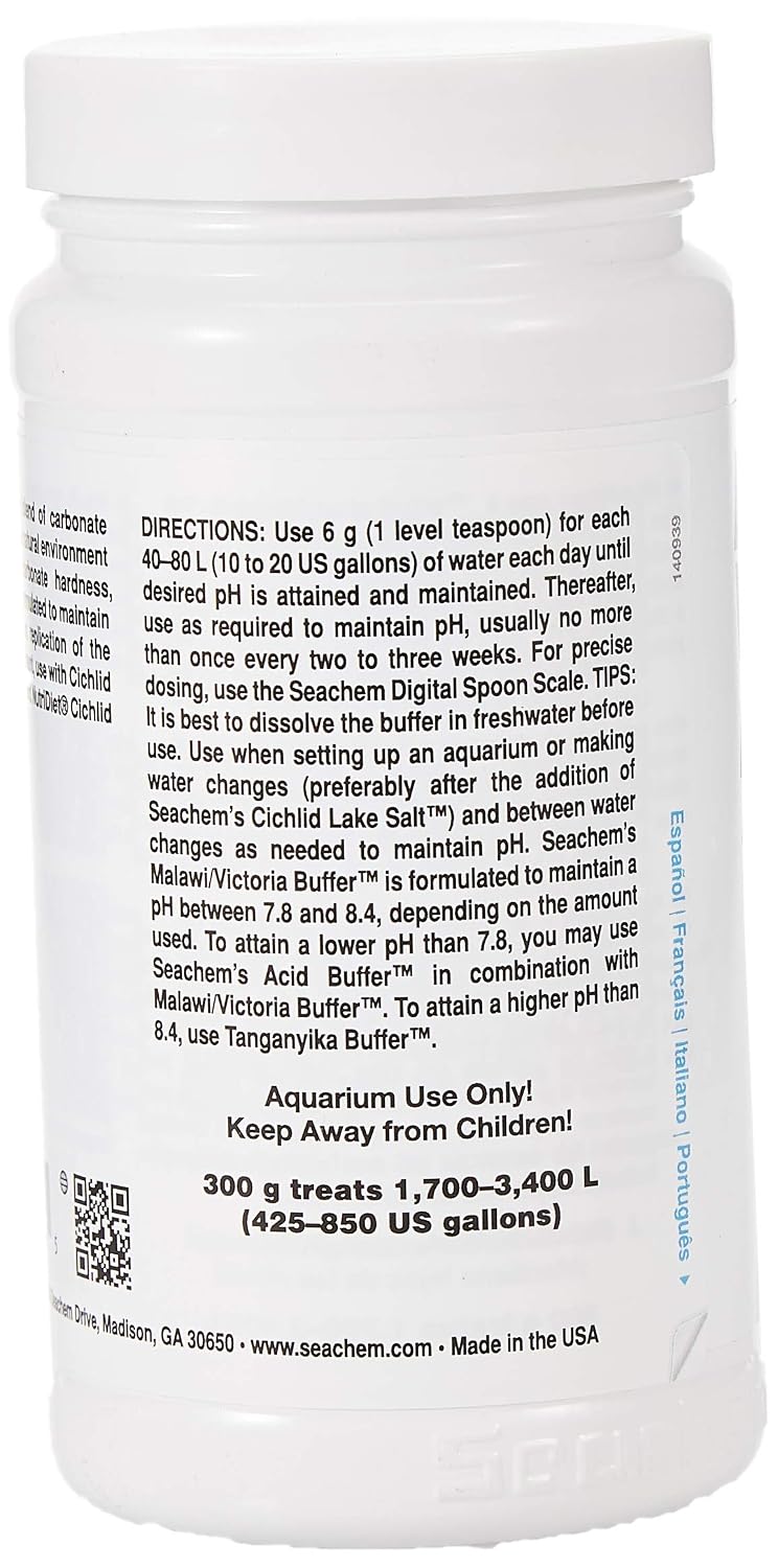 Seachem Laboratories Malawi and Victoria Buffer, 300g