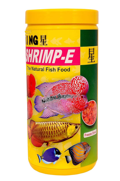 XING Shrimps - E for AROWNA The Natural Fish Food 130 G, All Life Stages