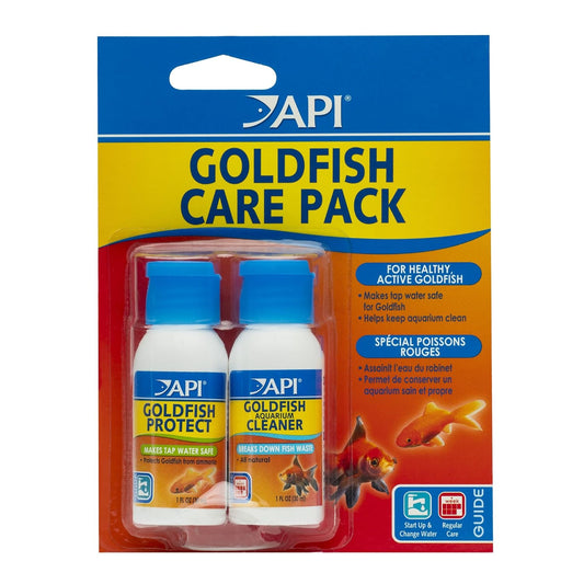 API Goldfish Care Pack Aquarium Water Conditioner 1.25-Ounce Bottle