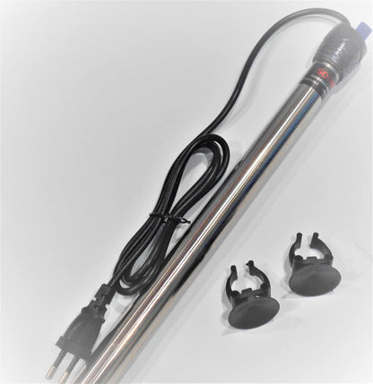 SURBHI Rs Electrical Aquarium Steel Heater(500 Watt)With Auto On/Off Thermostat 6 To 8 Ft Tank Imported Submersible Aquarium Immersion High Stainless Steel Heater