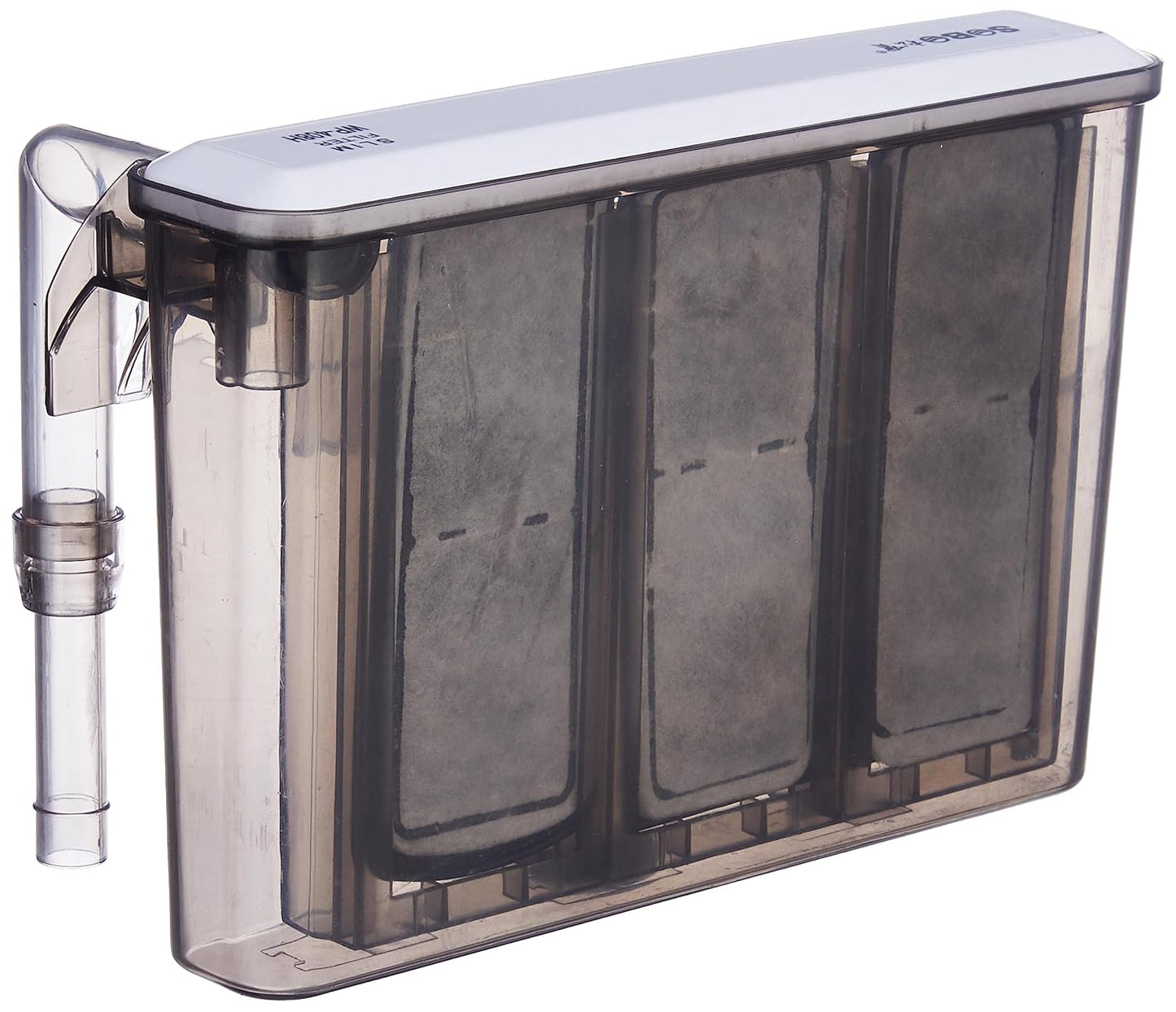 SOBO Slim Filter WP 408H Hang On Filter Flow Max. 680L/H by Jainsons, Black, 1 Piece