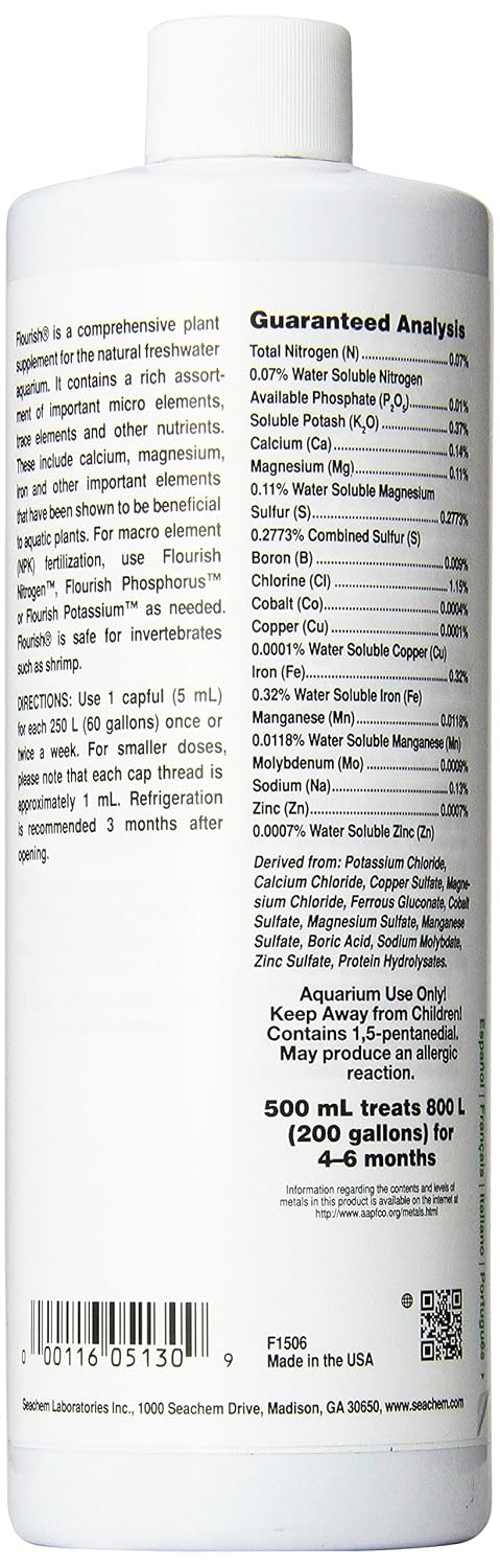 Seachem Flourish, 500ml