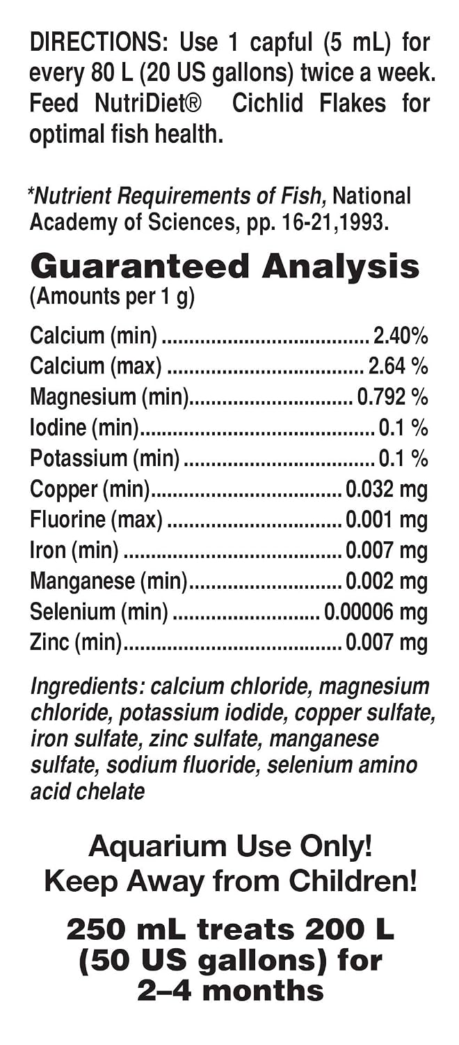 Seachem Laboratories Cichlid Trace (250 ml)