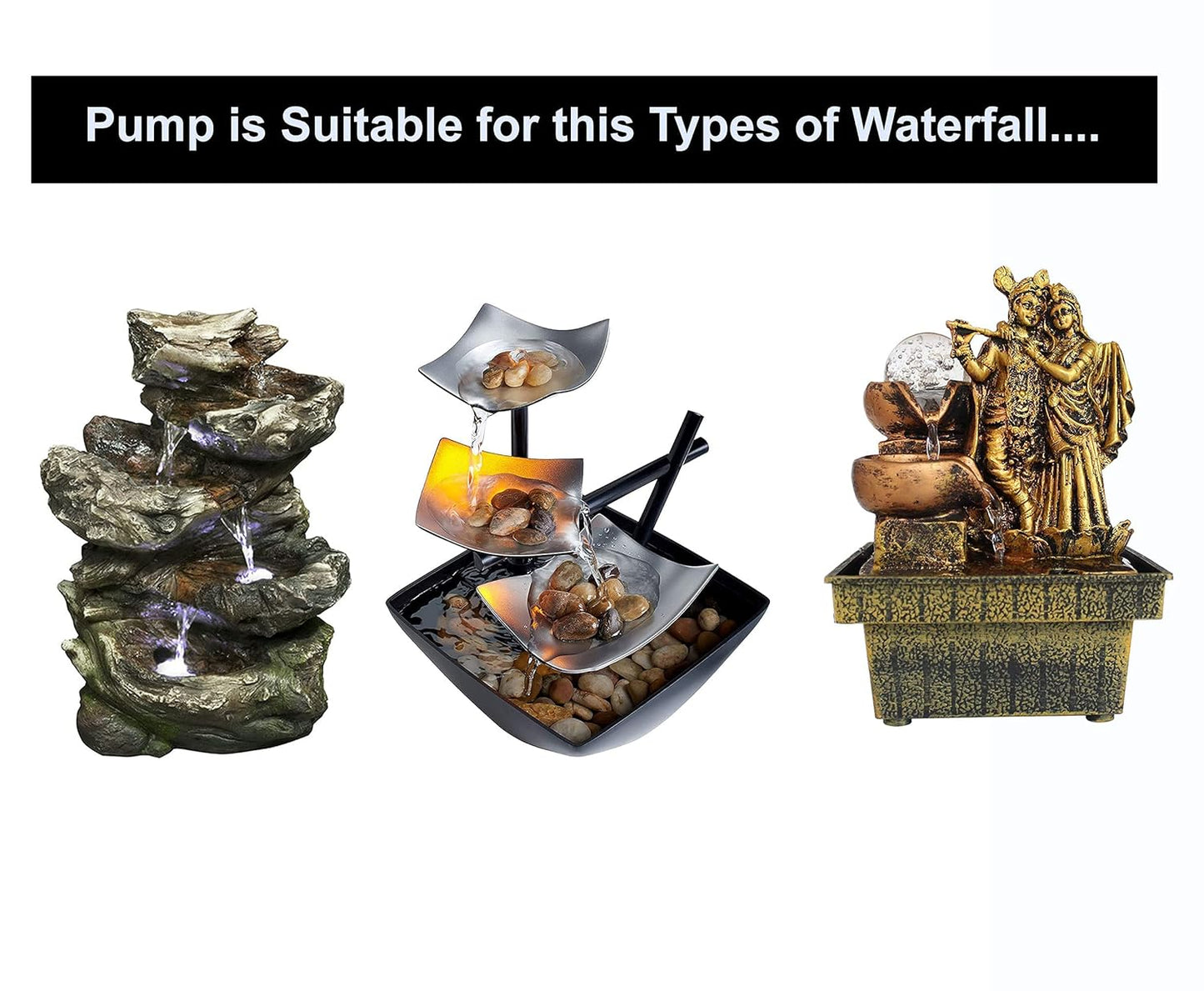 Sobo WP3200 Submersible Aquarium Water Pump (300/LPH MAX HEIGHT 0.6 Metre)