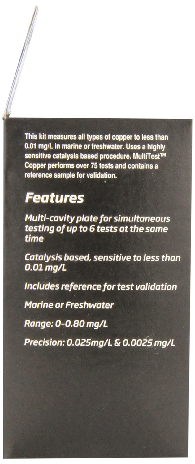 Seachem Multitest Copper Test Kit