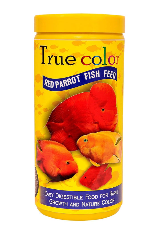 Clover True Colour Fish Feed for RED Parrot 750 g