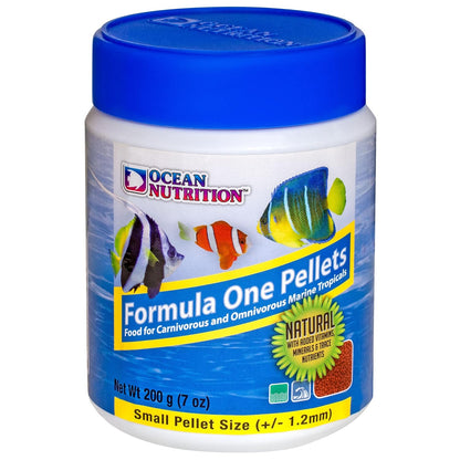 Ocean Nutrition Formula One Marine Pellets | 200gms | Small Size