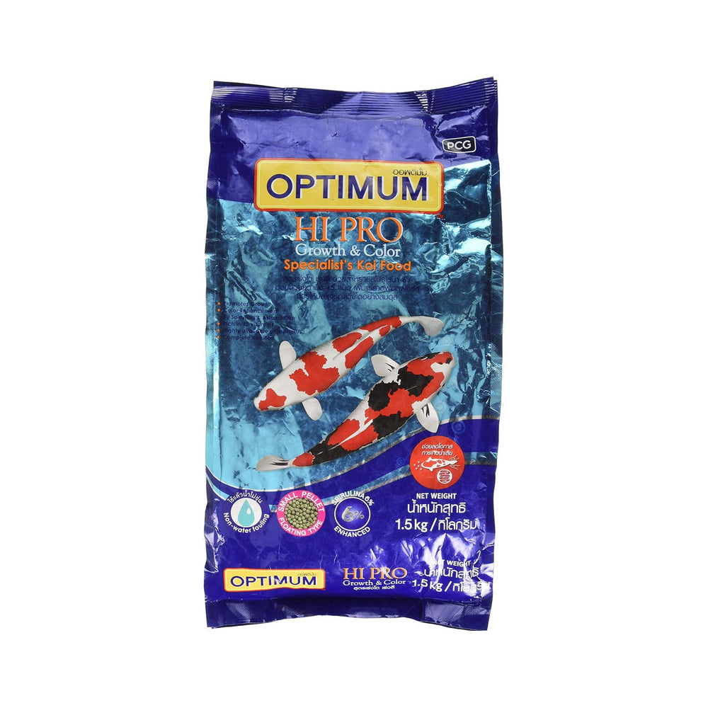 Optimum Hi Pro Growth & Color 6% Small Fish Pellet