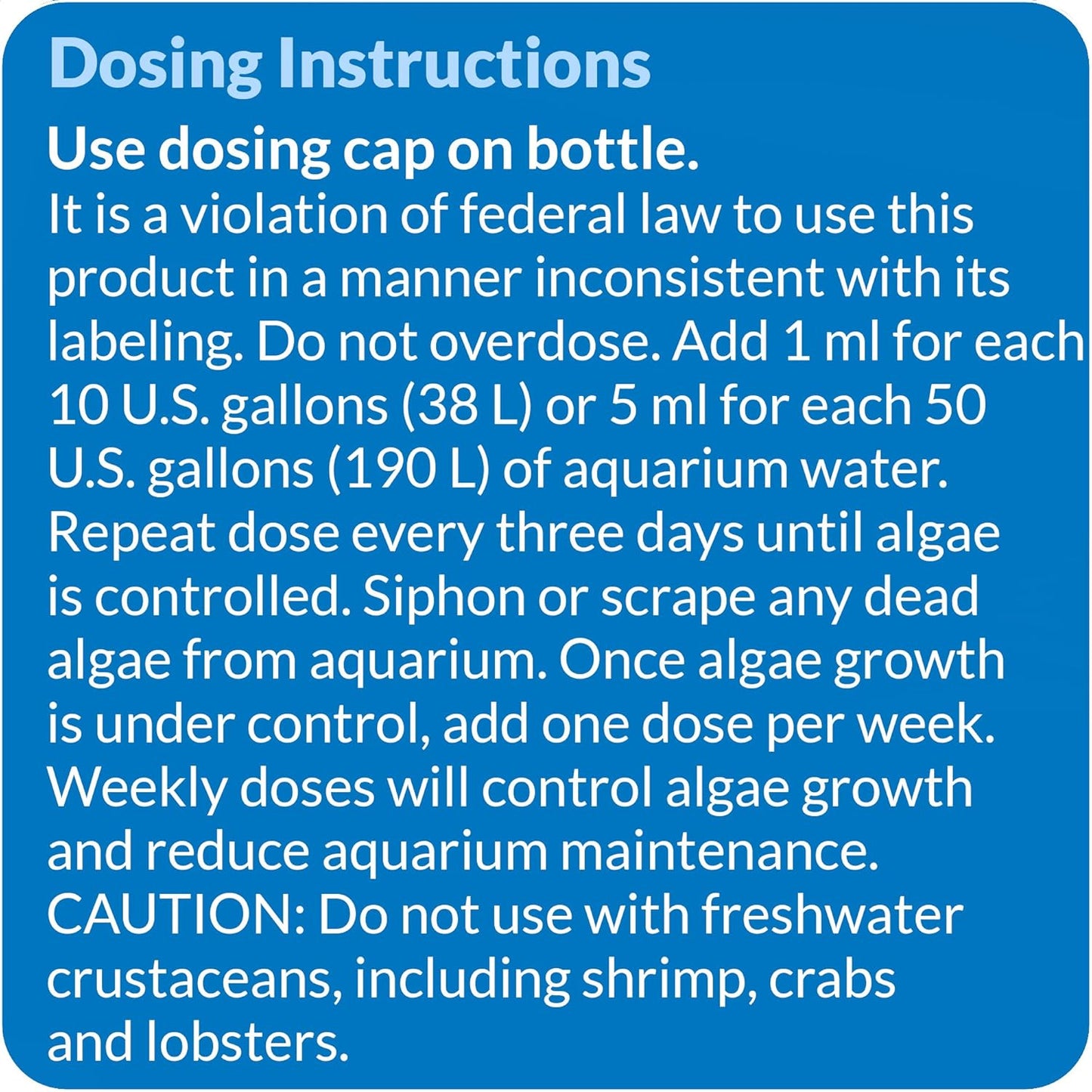 API Algae Fix, 118 ml - Aquarium Algae Control, Fish and Plants, 0.3 pounds