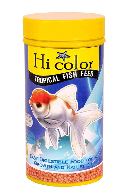 Jhenver HI Color Fish Feed for All Tropical Fish 100g