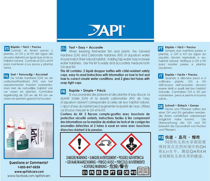 Aquarium Pharmaceuticals, API, MARS Fishcare Gh and Kh Test Kit