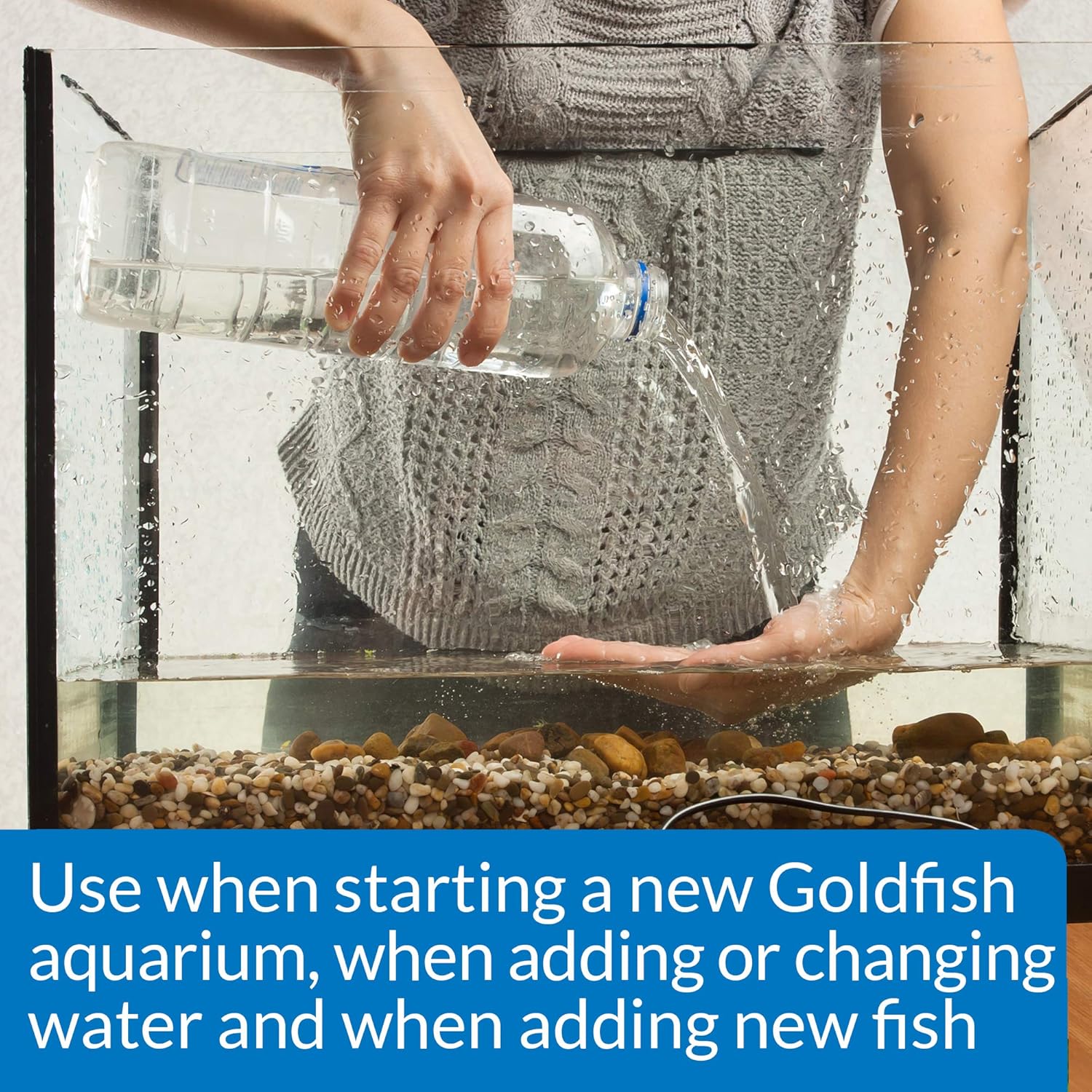 API Goldfish Care Pack Aquarium Water Conditioner 1.25-Ounce Bottle