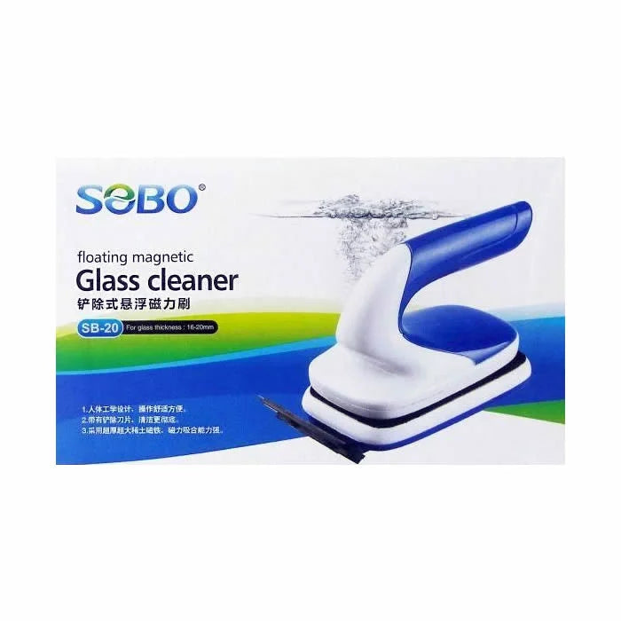 Sobo SB-20 Magnetic Cleaner with Scraper, 1 Piece