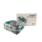 SOBO AQ-013 Aquarium Air Pump (4W | 4L/Min) | Ultra-Quiet Dual Outlet Oxygen Aerator with Adjustable Flow Control | Energy-Efficient Durable Design