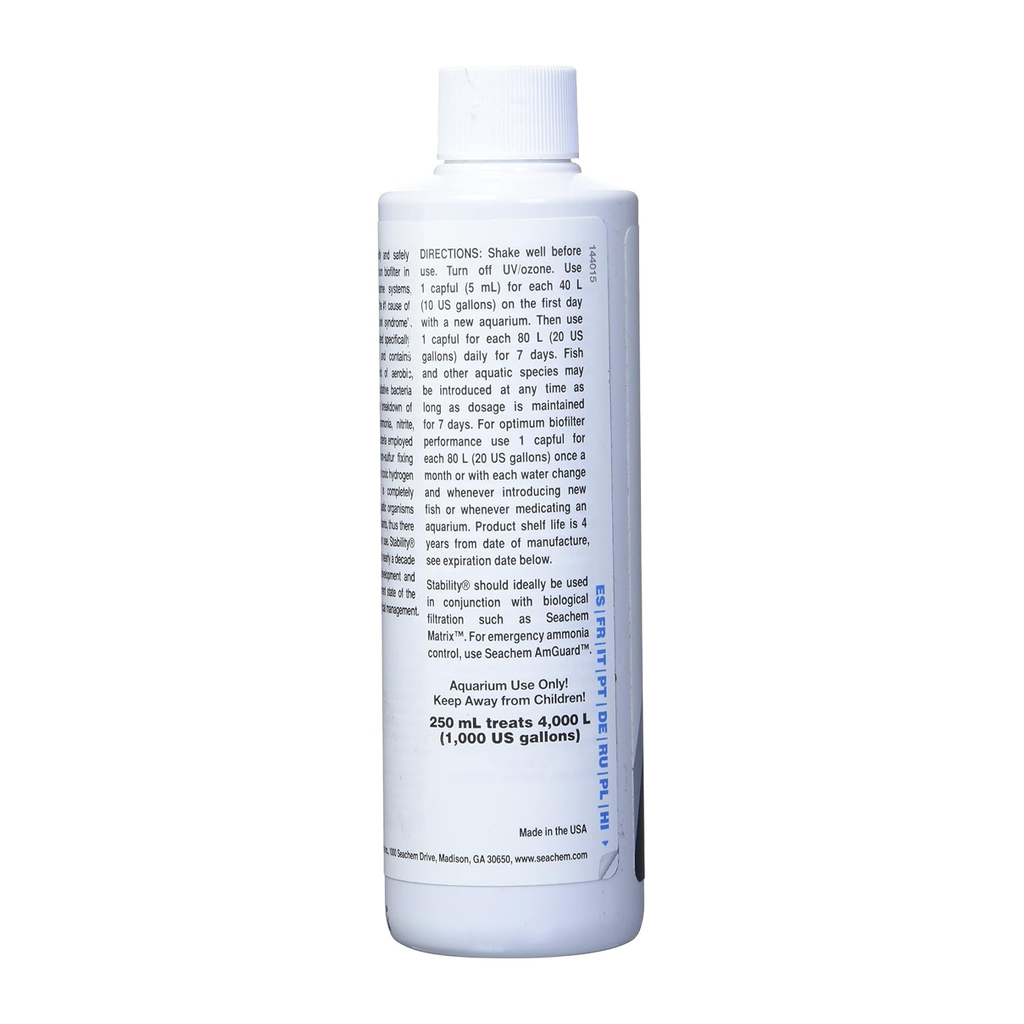 Seachem Stability Fish Tank Stabilisation, 325 ml
