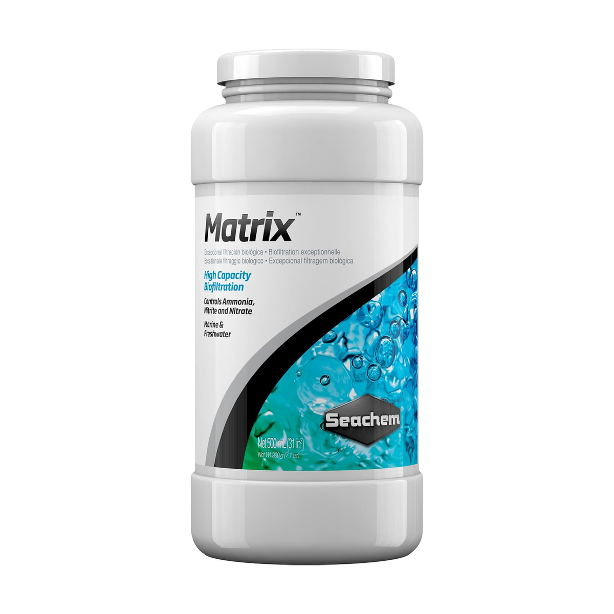 Seachem High Capacity Bio Filtration Marine and Freshwater Matrix, 500 ml