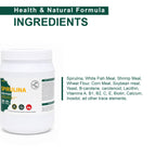 Tunai Spirulina Aquarium Fish Food - 35% Protein – 1.2mm Pellets (For all Small & Medium Size Tropical Fishes)