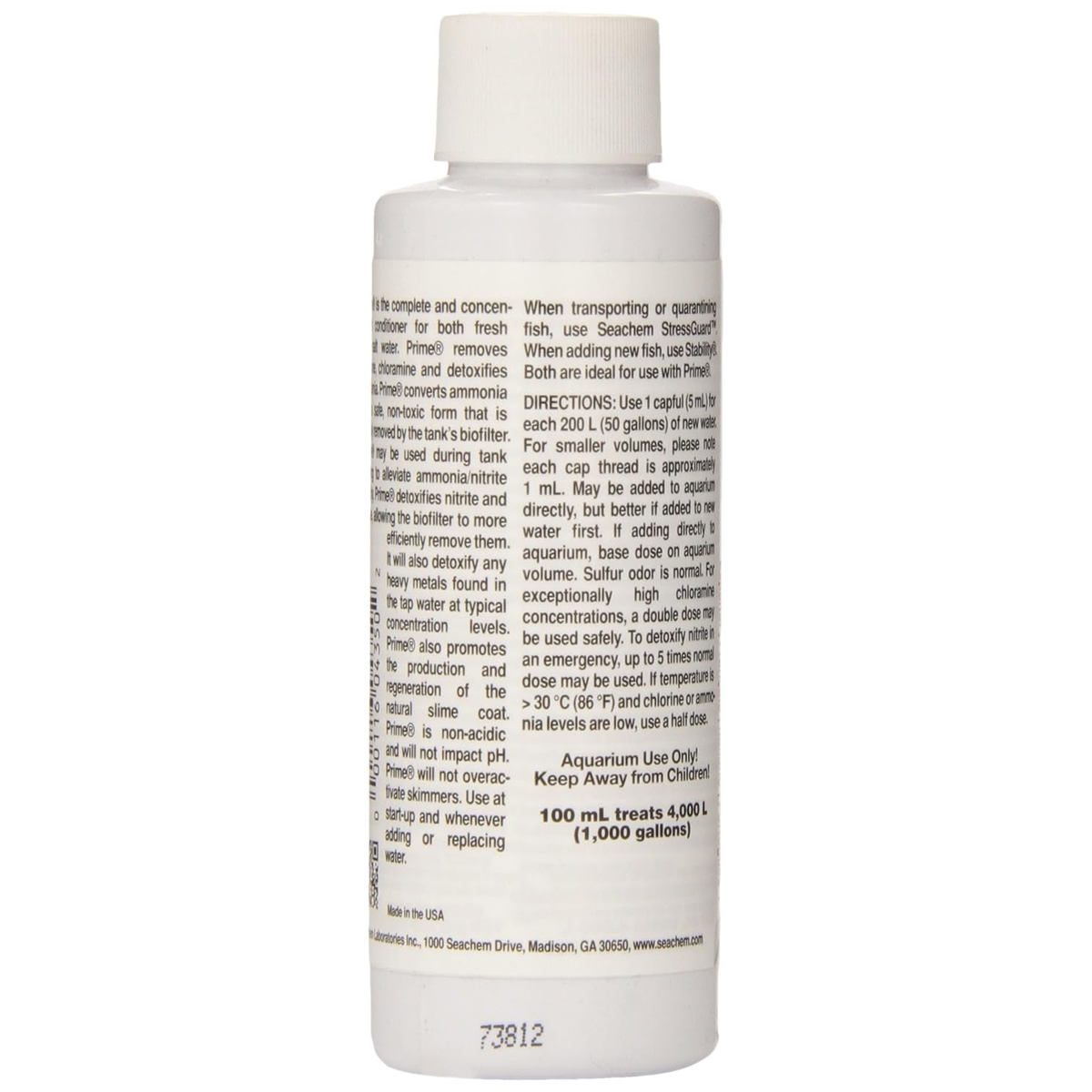 Seachem Prime, 100ml / 3.4 Fl. Oz