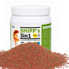 Tunai SHiPP's 3-in-1 Fish Food - 45% Protein - 31% Spirulina (For All Small and Medium Tropical Fishes)