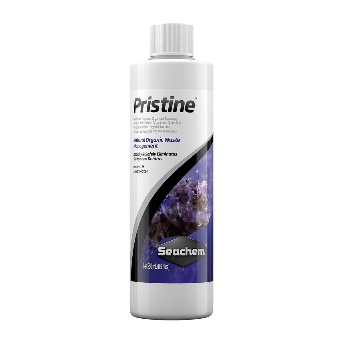 Seachem Pristine Natural Organic Waste Management, 250 ml.