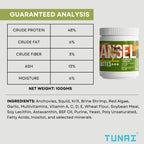 Tunai Angel Spirulina Bites Fish Food - 48% Protein Granules (Nutritious Diet for Angel Fish, Tetras, Discus & Other Tropical Fish)