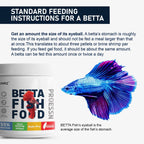 Tunai Betta Fish Food - 55% Protein (600 Microns - Micro Pellets, 40G), All Life Stages