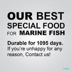 Tunai BRITAB Stick-On Glass Marine Fish Food - 42% Protein (Perfect for Marine Fishes)