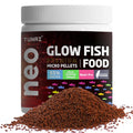 Tunai Neo Glow Fish Food - 55% Protein - 600 Micron Granules (Slow Sinking Guppy Food)