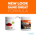 Tunai Supreme Formula Oscar Fish Food - 40% Protein - 4mm Pellets (For Medium & Large Sized Oscar Fishes)